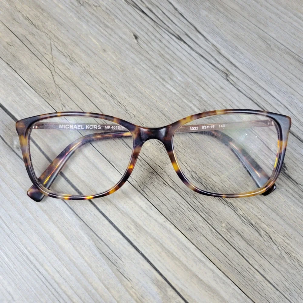 Michael Kors Eyeglass Frames MK4016 Antibes 3032 Purple Tortoise Women 53-17-140